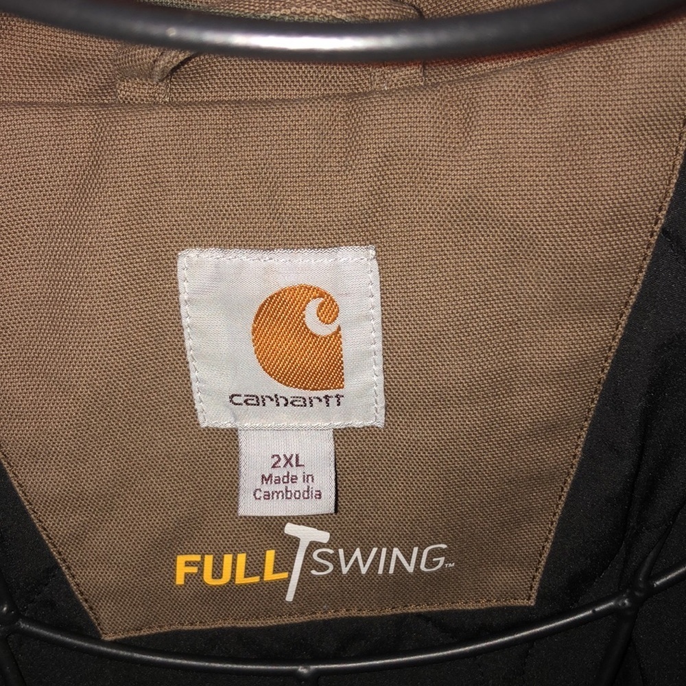 FULL SWING® RELAXED FIT RIPSTOP INSULATED JACKET - 3 WARMEST RATING size 2XL - Picture 6 of 10